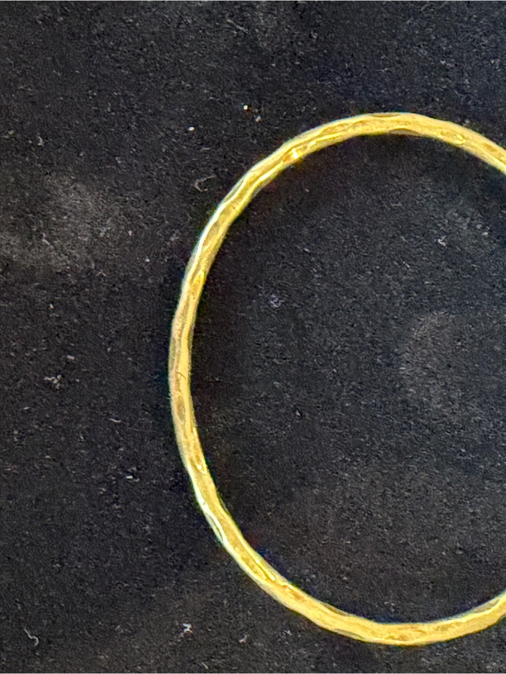 Silpada Gold Textured Bangle Bracelet - Gold